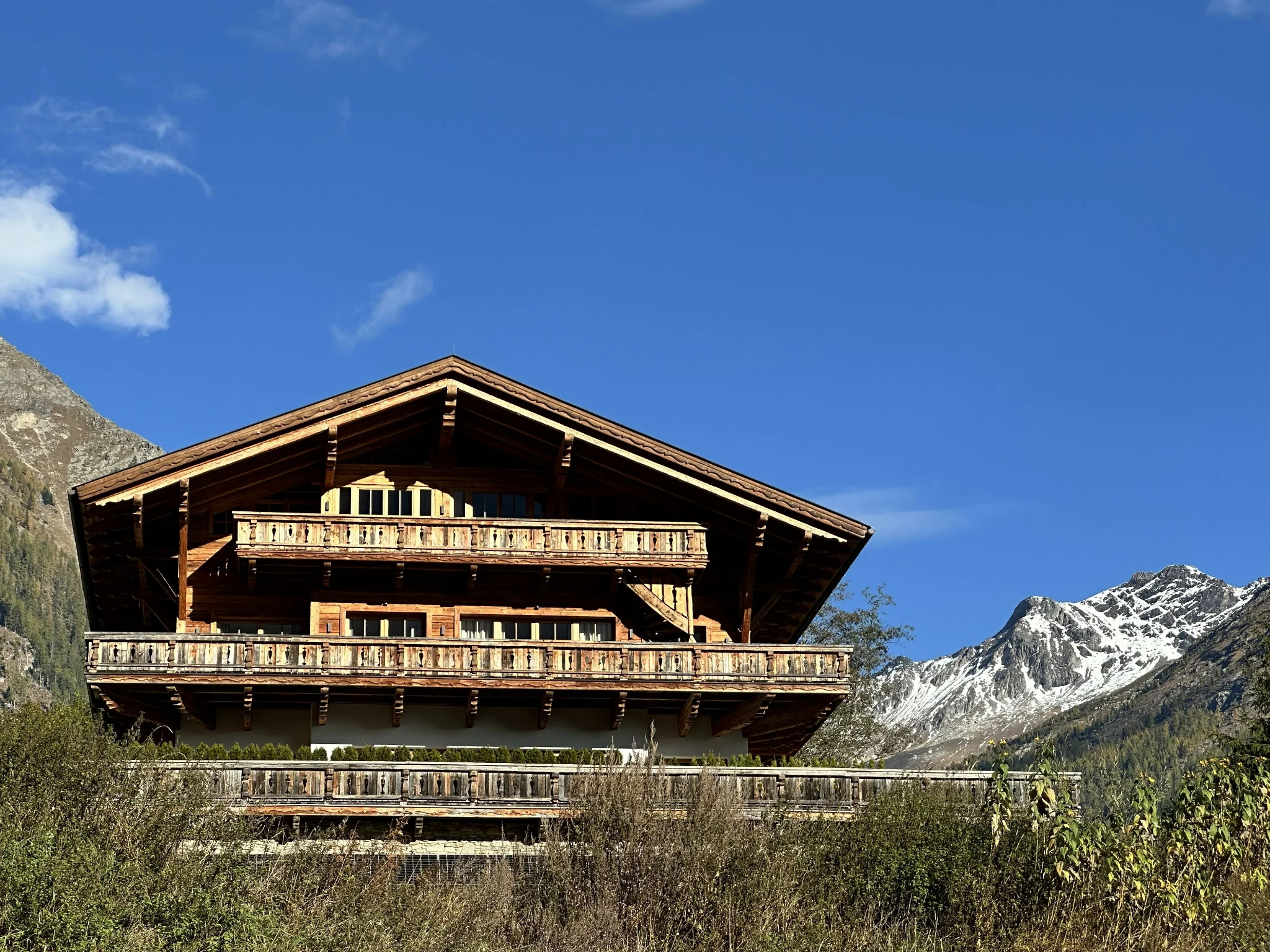 Herbsturlaub Mölltal bei den Chalets Eggerfeld