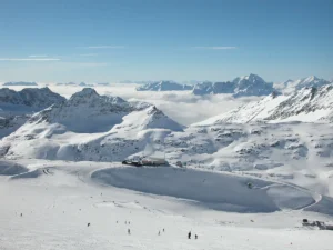 Frühjahresskilauf am Mölltaler Gletscher in Kärnten